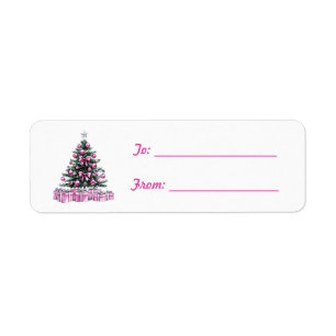 Pretty Pink Bow Ornament Christmas