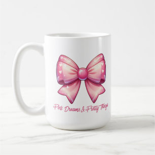 Pretty Pink Bow-Pink Dreams & Pretty Things Coffee Mug
