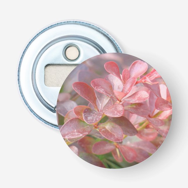Pretty Pink Branches Bottle Opener (Front)