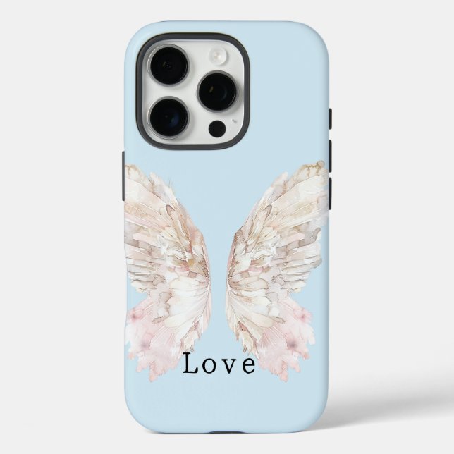 Pretty Pink Butterfly Wings Case-Mate iPhone Case (Back)