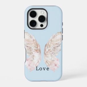 Pretty Pink Butterfly Wings iPhone 16 Pro Case