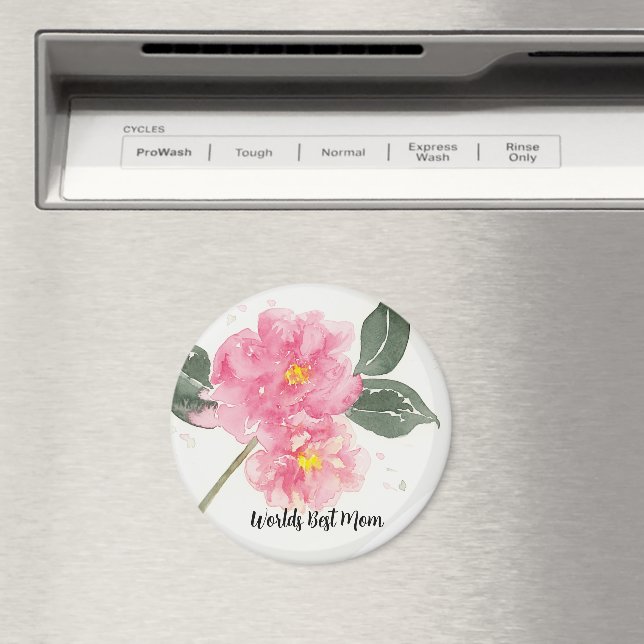 Pretty pink Camelia named  Magnet (In Situ (Dishwasher))