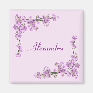 Pretty Pink Cherry Blossoms Magnet