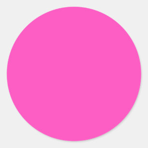 Pretty Pink Classic Round Sticker