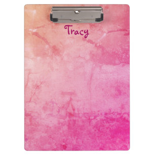 Pretty Pink Clipboard