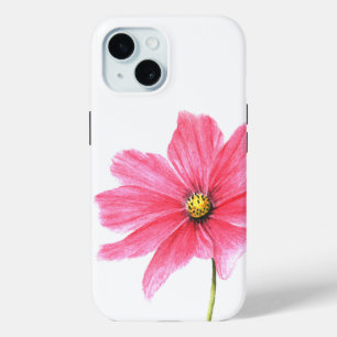 Pretty Pink Cosmos Custom Floral Phone Case