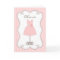 Pretty Pink Dress Will You Be My Flower Girl? Card