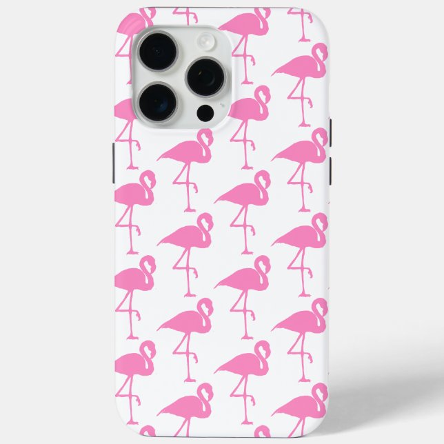 Pretty Pink Flamingo Case-Mate iPhone Case (Back)