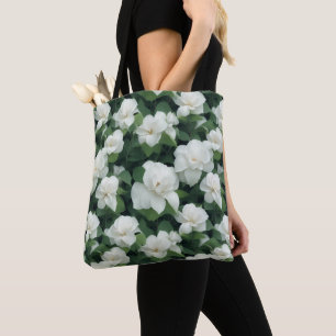Pretty pink floral pink roses pink dahlias peonies tote bag