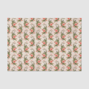 Pretty Pink Floral Tissue Paper