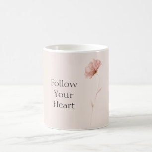 Pretty Pink Flower Coffee Mug