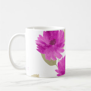 Pretty pink Flowers Mug