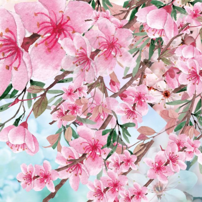 Pretty pink flowers mug (Creator Uploaded)