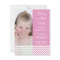 Pretty Pink Girl's Birthday Party Invitation