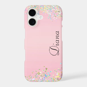 Pretty Pink Glitter Effect