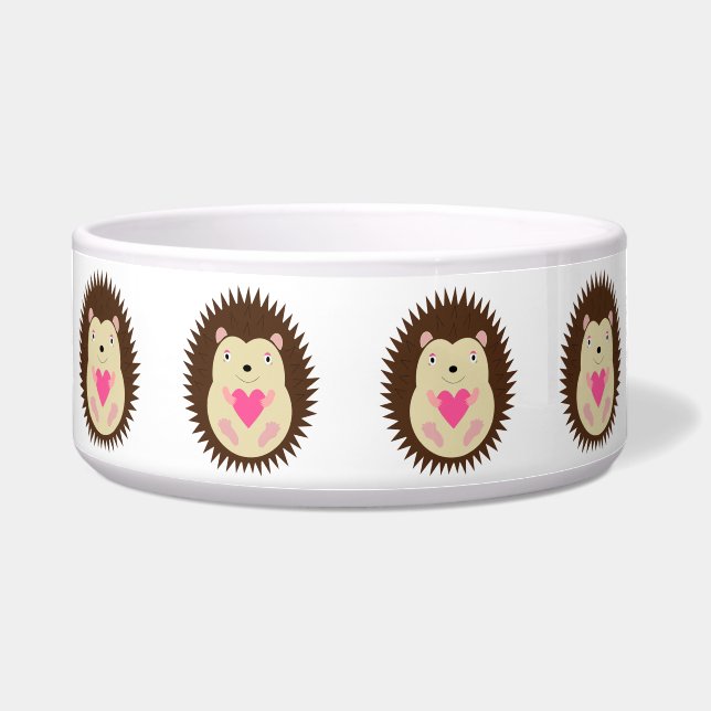 Pretty Pink Hedgehog Patterned (Front)