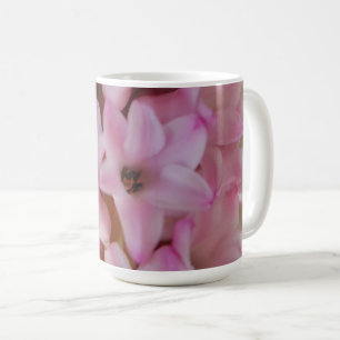 Pretty Pink Hyacinth Flower Mug Coffee Cup