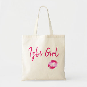 Pretty Pink Igbo Girl Kisses  Tote Bag