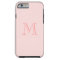 Pretty Pink Monogram iPhone 6 Cases