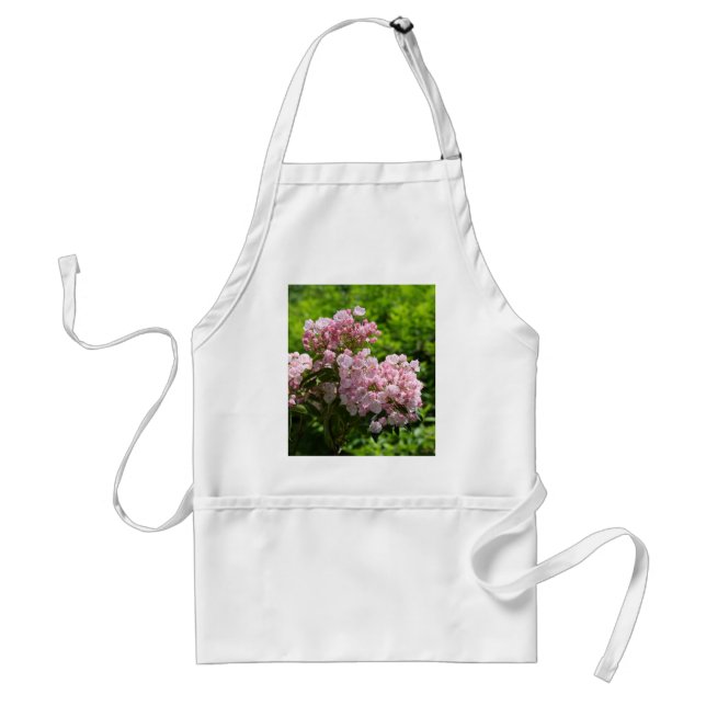 Pretty Pink Mountain Laurel Flowers Standard Apron (Front)