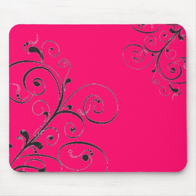 pretty pink mouse mat (Front)