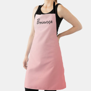 Pretty Pink Ombre Apron