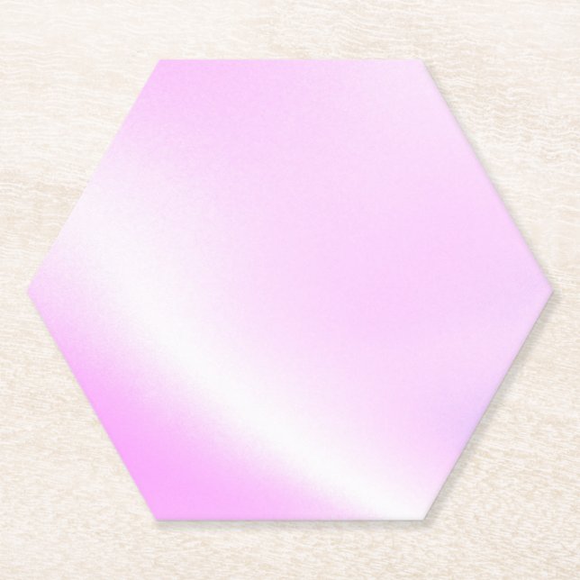 Pretty Pink Paper Coaster (Front)