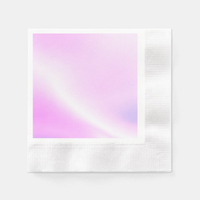 Pretty Pink Paper Napkin (Front)