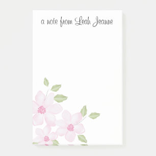Pretty Pink Peonies Bouquet Post-it Notes