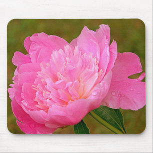 Pretty Pink Peony Mouse Pad