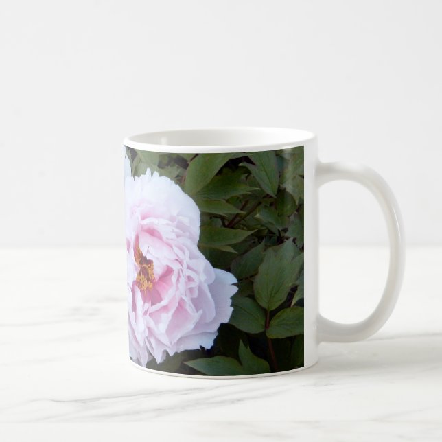 Pretty Pink Peony Mug (Right)