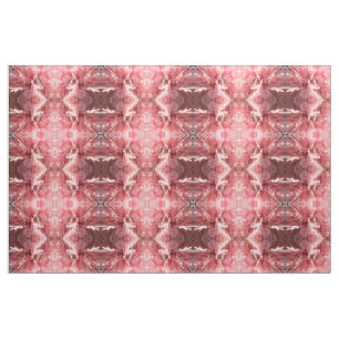Pretty Pink Poppy Floral Patterned Craft Fabric