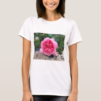 Pretty Pink Rose Flower Floral Gardening T-shirt