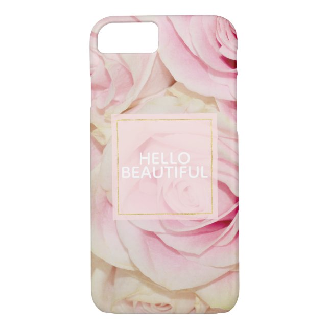 Pretty Pink Roses Case-Mate iPhone Case (Back)