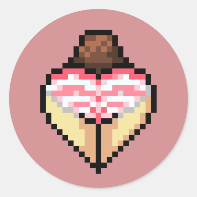 Pretty pink shimapan Sticker (Front)