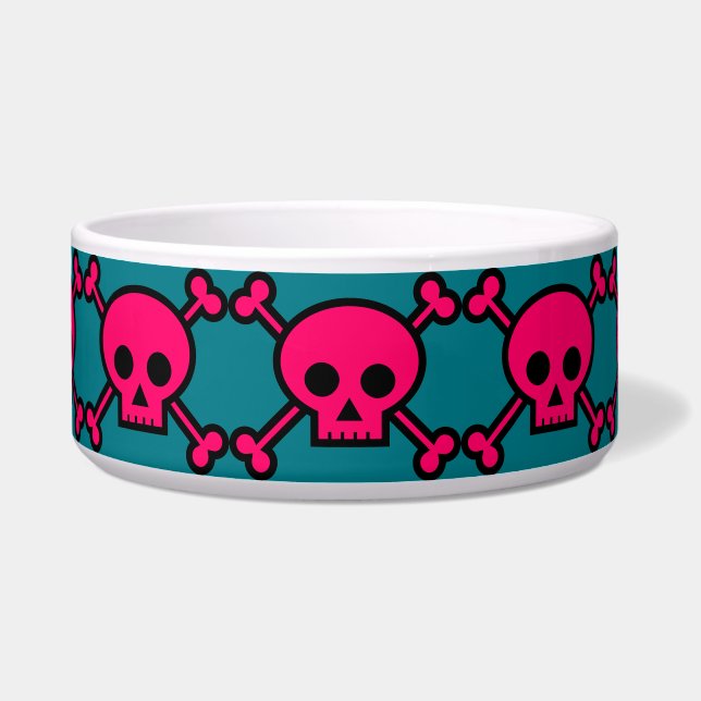 Pretty Pink Skull and Cross Bones (Front)