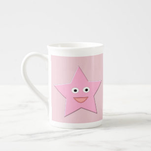 Pretty Pink Star Mug