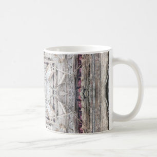 Pretty Pink Tinged Aztec Inspired Pattern Coffee Mug