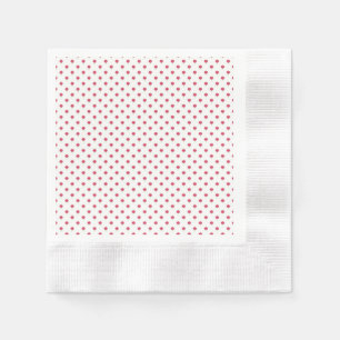 Pretty pink Tulip pattern Paper Napkin