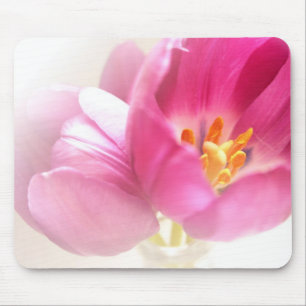Pretty Pink Tulips Mouse Mat