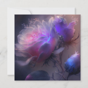 Pretty Pink Vintage Iridescent Roses