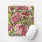 Pretty Pink Watercolor Floral Spring Garden