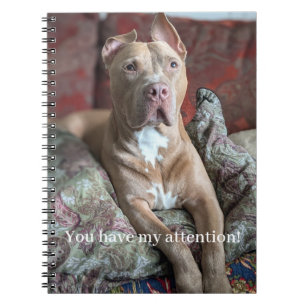 Pretty Pit Bull Notebook