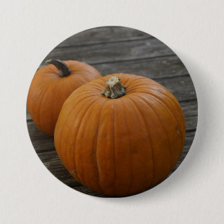 Pretty Plump Pumpkins 7.5 Cm Round Badge