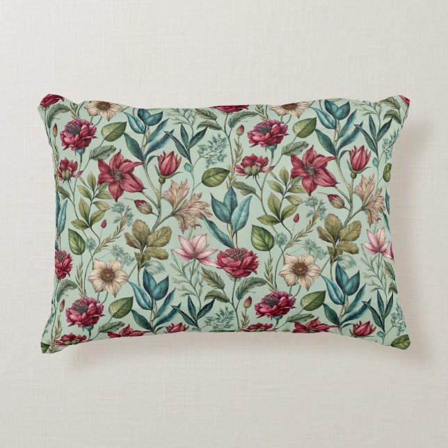Pretty Poison Petals Decorative Cushion (Front)