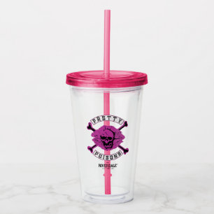 Pretty Poisons Logo Acrylic Tumbler
