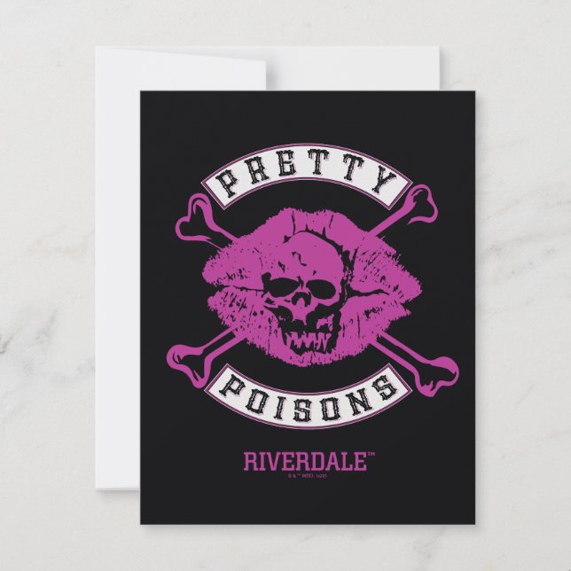 Pretty Poisons Logo Card (Front)