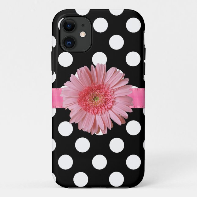 Pretty Polka Dot iPhone 5 Phone Case (Back)
