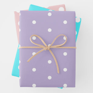 Pretty Polka Dot Wrapping Paper Sheet