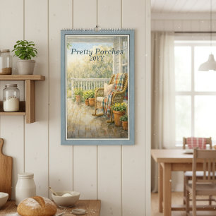 Pretty Porches 2026 – A Watercolor Calendar